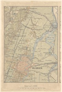Map of Haarlem and Surroundings